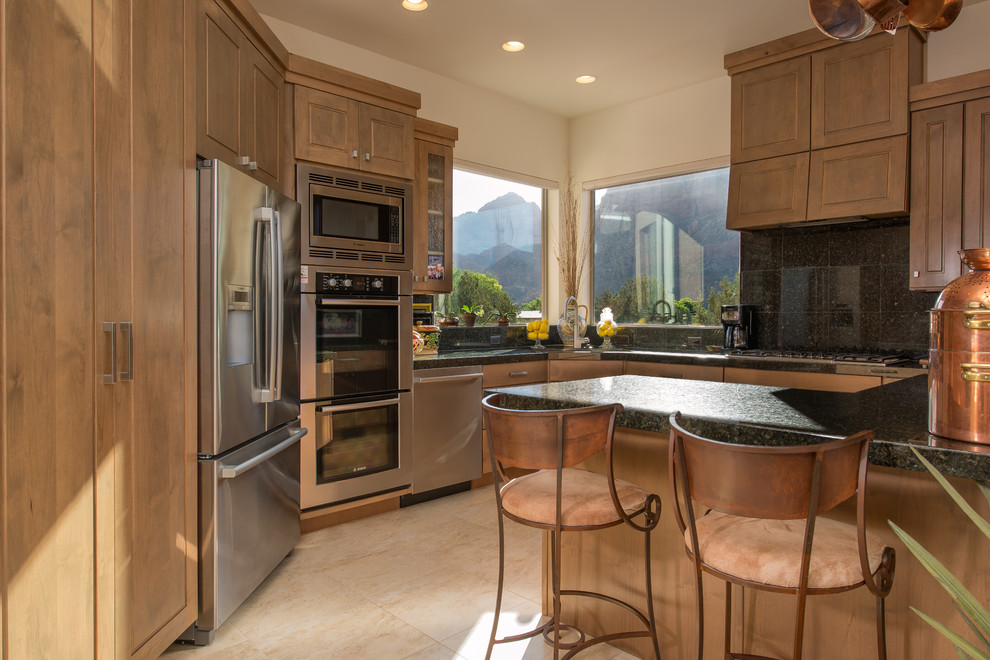 Gerstner Residence / Springdale Utah Rustic Kitchen Salt Lake