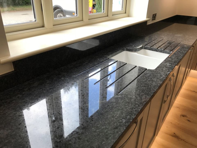 Get Steel Grey Polish Granite Countertop for Sale in London