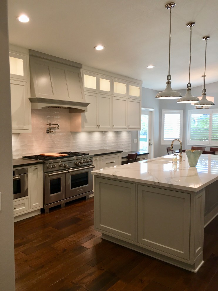 Gilles Kitchen & Fireplace Kitchen Los Angeles by Woodward