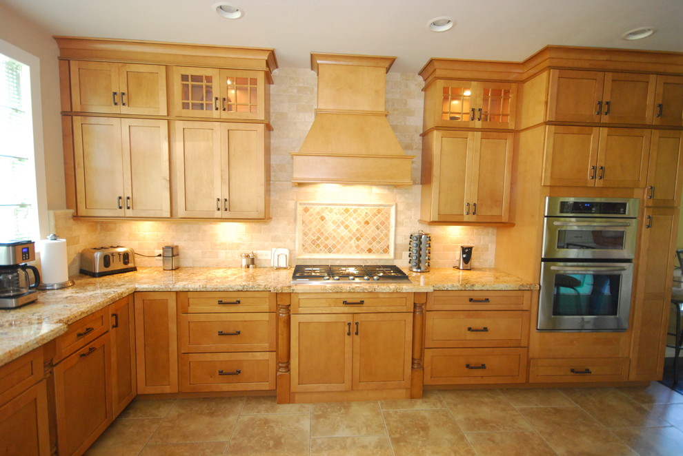 Ginger Glaze/ Granite Traditional Kitchen Other by Blue River