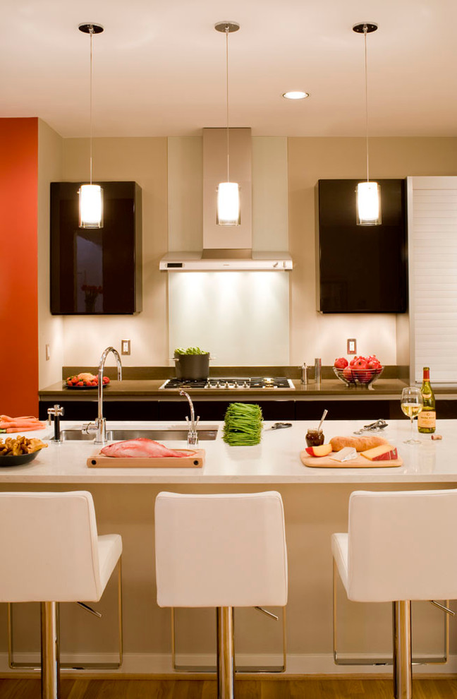 Contemporary kitchen in DC Metro.