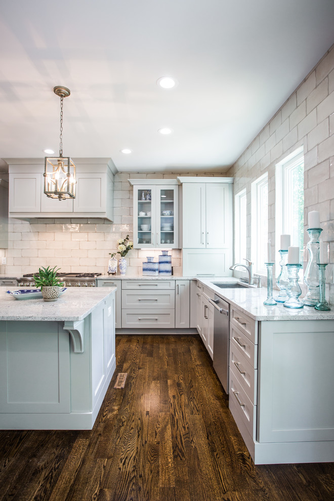 Glamorous Greensboro Kitchen Design Transitional Kitchen