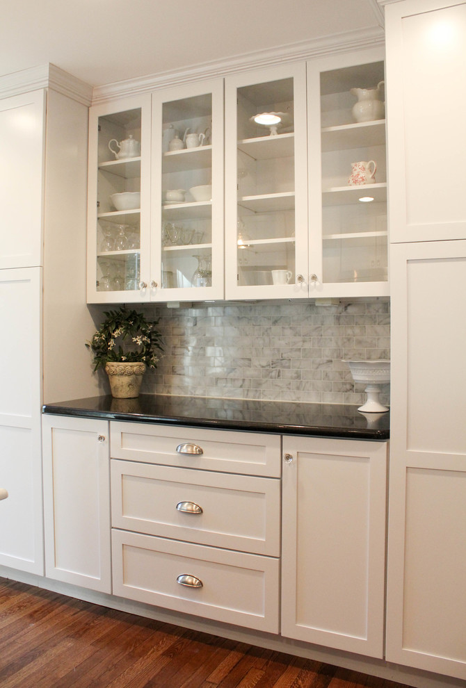 Glass Cabinets and Floor to Ceiling Pantry Cabinets - Contemporary ...