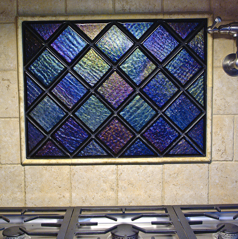 glass tiles Contemporary Kitchen DC Metro by Art Glass Design