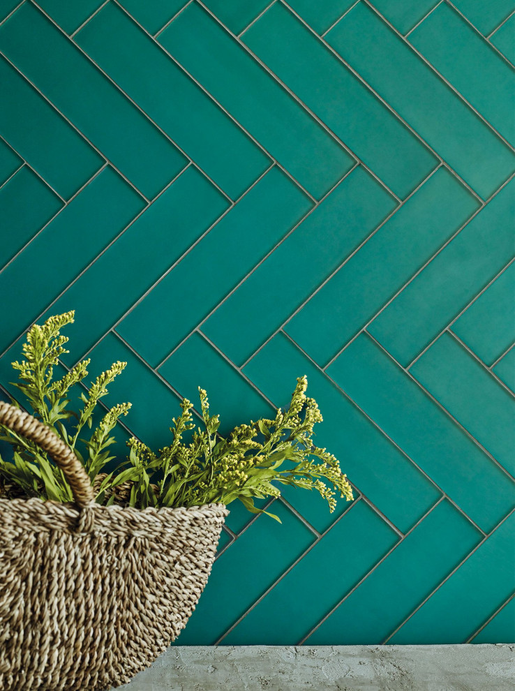 Glass Tiles Modern Kitchen London by Claybrook Studio Houzz