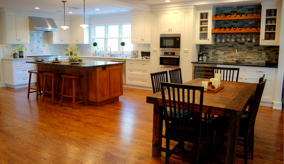 Glen Ridge Complete Renovation Traditional Kitchen Newark by