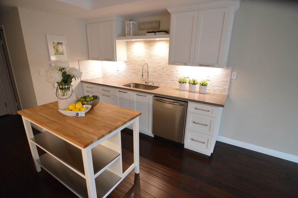 Glendora Contemporary Investor Remodel Contemporary Kitchen Los