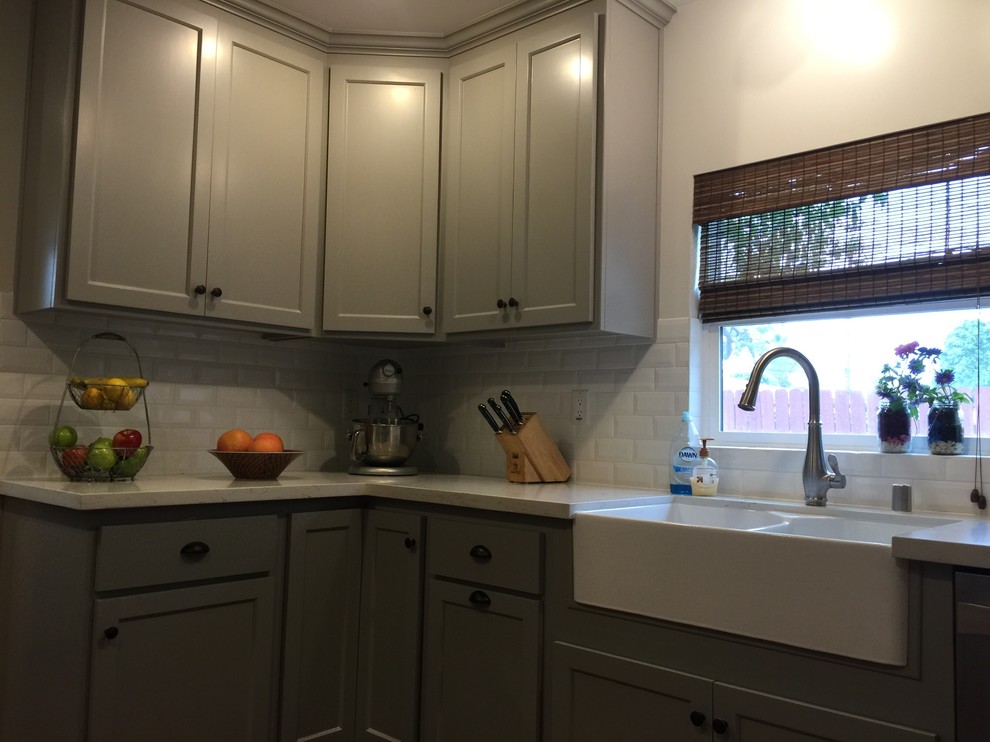 Glendora Remodel Transitional Kitchen Los Angeles by Janine