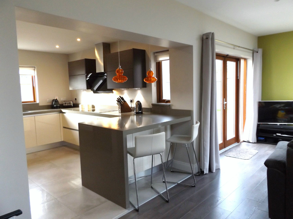 Gola Kitchen - Modern - Kitchen - Dublin - by Newhaven Kitchens ...