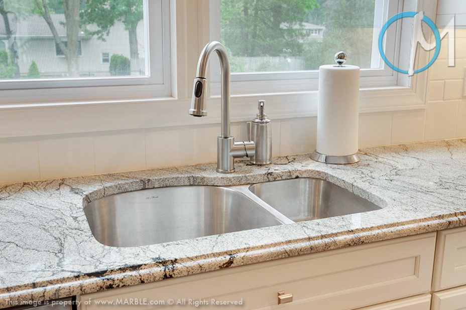 Golden Eagle Granite Contemporary Kitchen New York