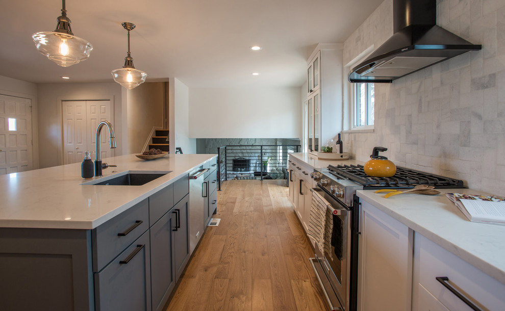 Golden Key Park Renovation - Contemporary - Kitchen - Denver - by ...