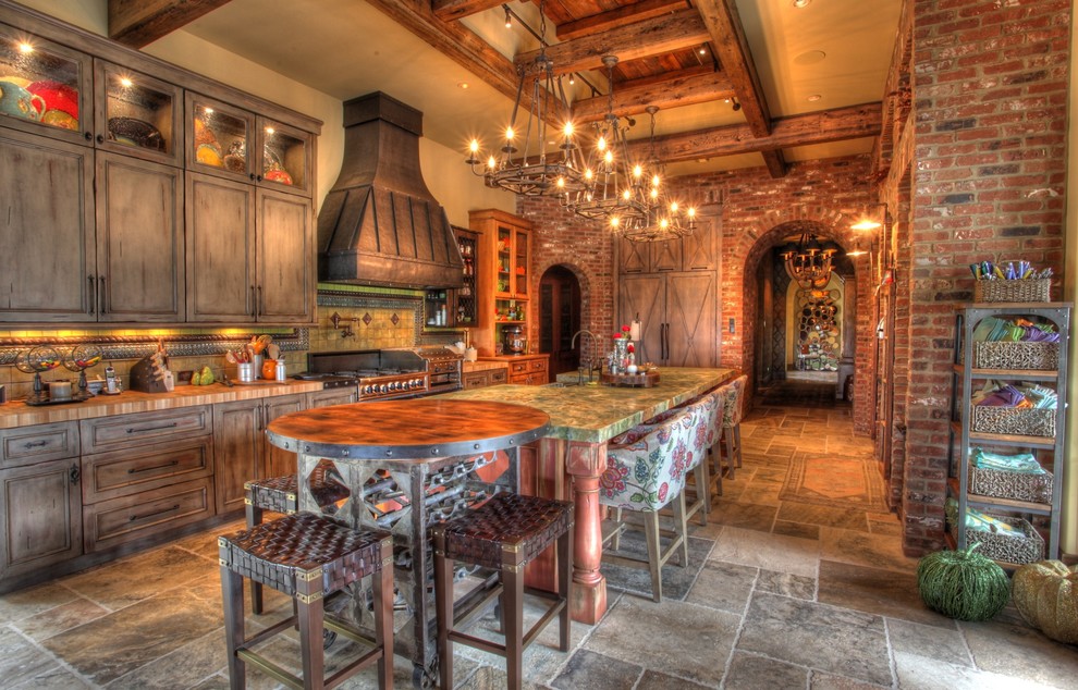Design ideas for an eclectic kitchen in Orlando.