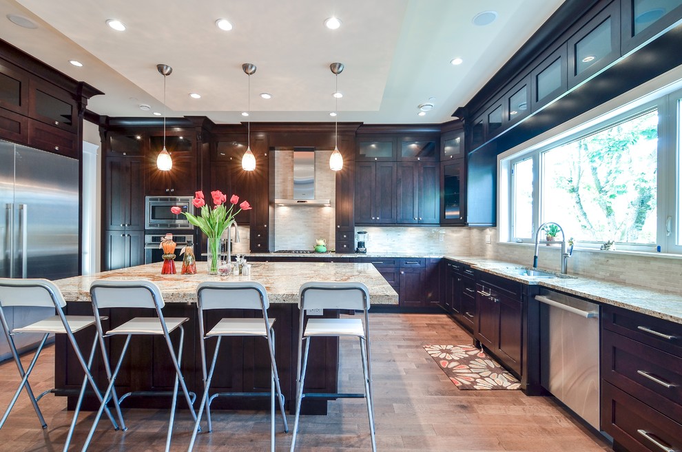 and Charming Kitchen Vancouver Contemporary