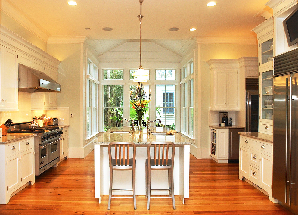 twocook kitchen Eclectic Kitchen Charleston by Duval