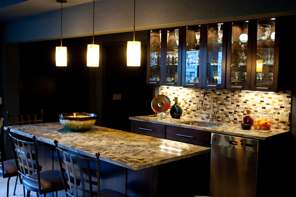 Gourmet Stone Eclectic Kitchen Milwaukee by Natural Stone