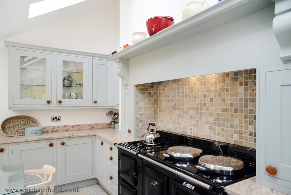 This is an example of a kitchen in Cornwall.