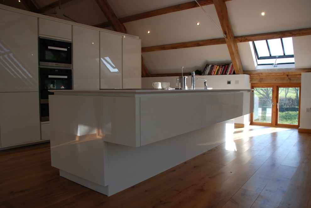 Grade II* Listed Medieval Barn Conversion, Cornwall Contemporary Kitchen Cornwall by The