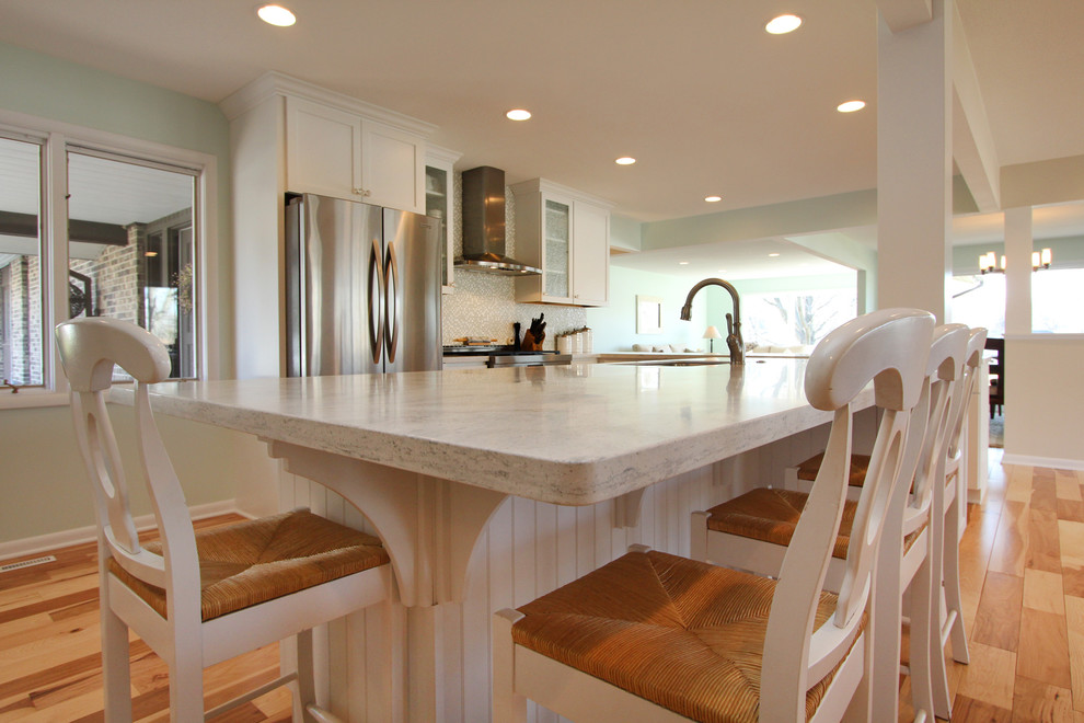 Grand Rapids 1970's Ranch Remodel Transitional Kitchen Grand