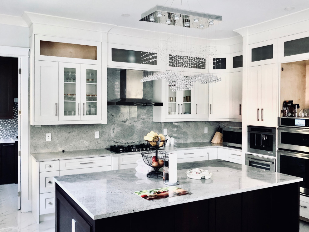 Granite Countertops and Backsplash Kitchen Vancouver by Pinnacle