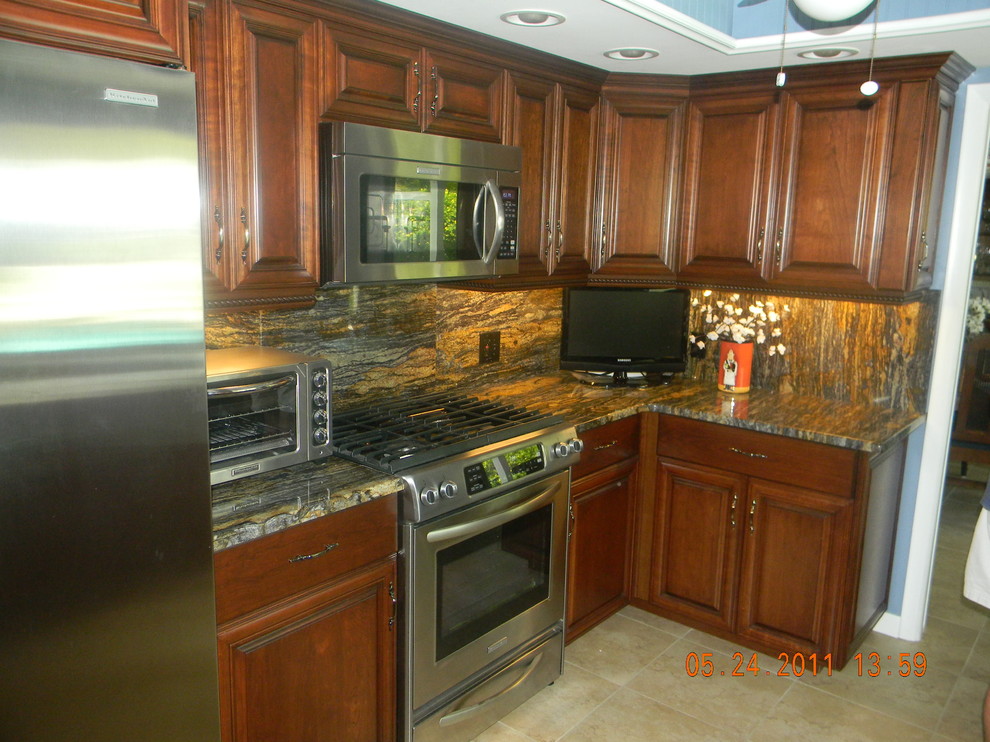 This is an example of a world-inspired kitchen in Tampa.