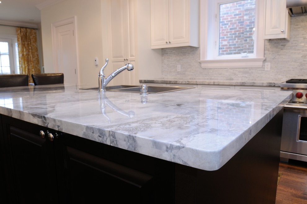 Granite Quartzite Marble Quartz Countertops Traditional Kitchen