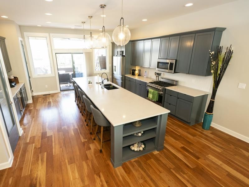 Gray Kitchen Refinishing - Indianapolis - Modern - Kitchen
