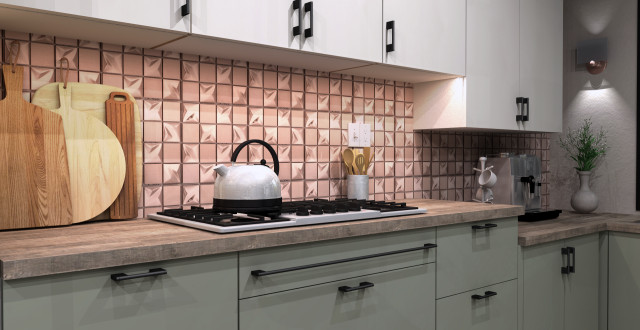 Greenhouse Kitchen Industrial Cocina Charlotte De Bright 3d Kitchen Design
