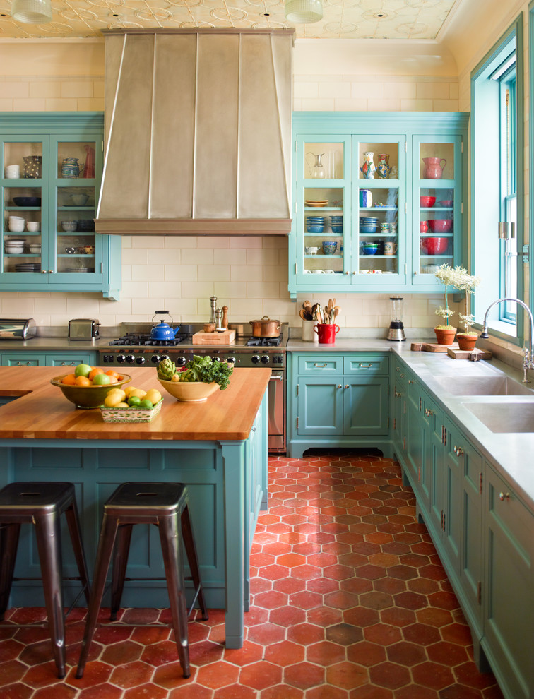 Photo of a traditional kitchen in New York.