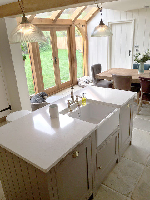 Bespoke Farmhouse Kitchen Island the Burford 