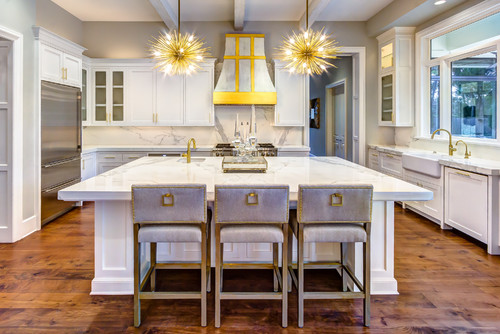 35+ White and Gold Kitchen Design Ideas 35+ White and Gold Kitchen Design Ideas