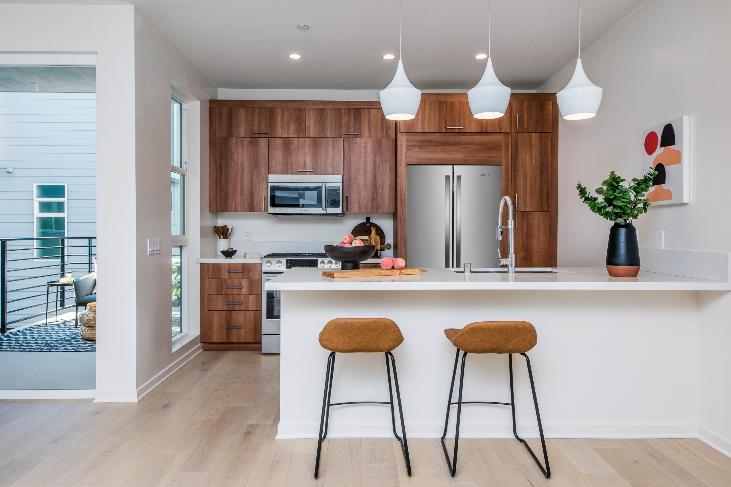 75 Beautiful Kitchen With Dark Wood Cabinets Pictures Ideas April 2021 Houzz