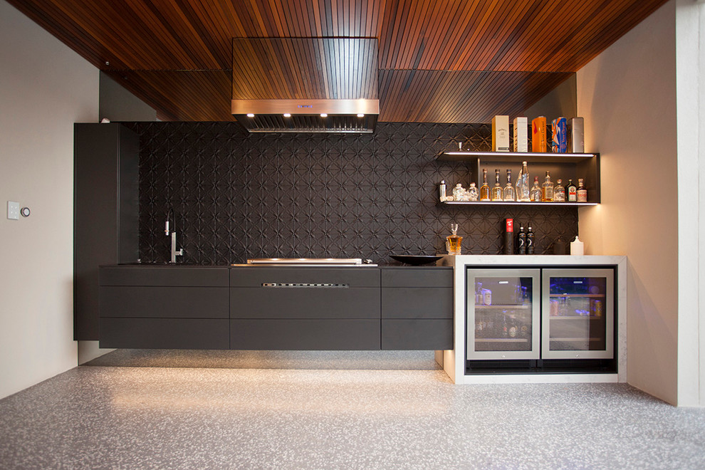 Inspiration for a contemporary kitchen remodel in Adelaide