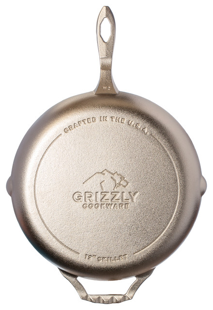 GRIZZLY 12 Cast Iron Skillet