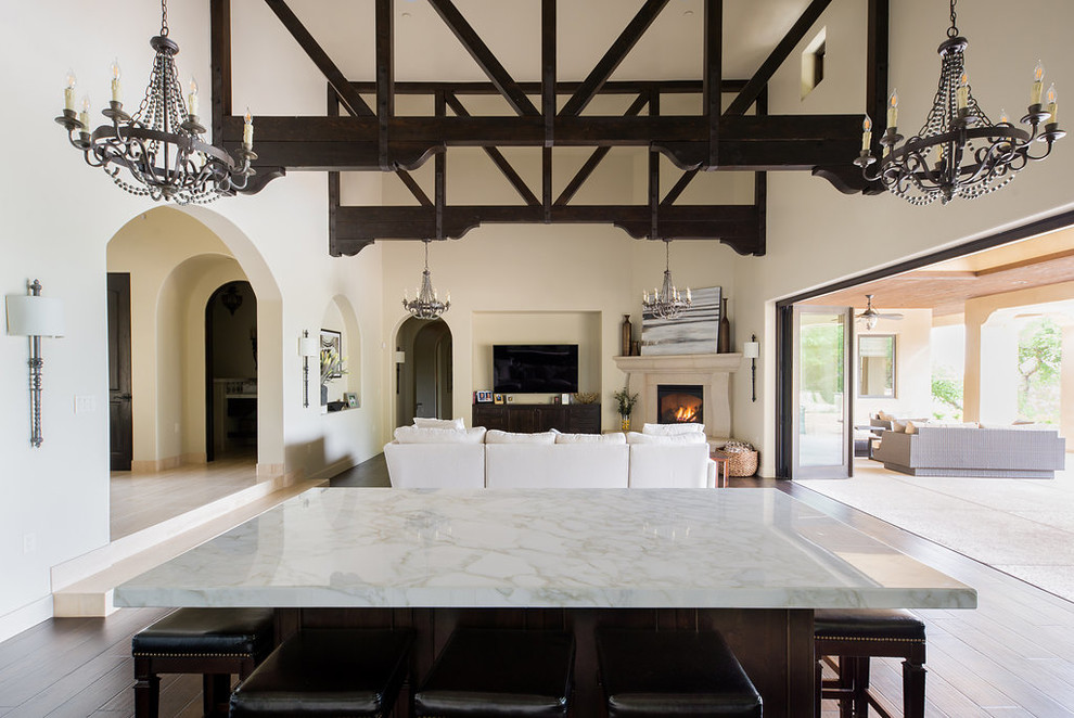 Monte Sereno Residence Mediterranean Kitchen San Luis Obispo by Isaman design, Inc. Houzz