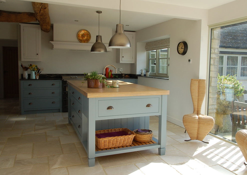 Guild Anderson Hand Painted Shaker Kitchen, Blue - Kitchen - Wiltshire ...