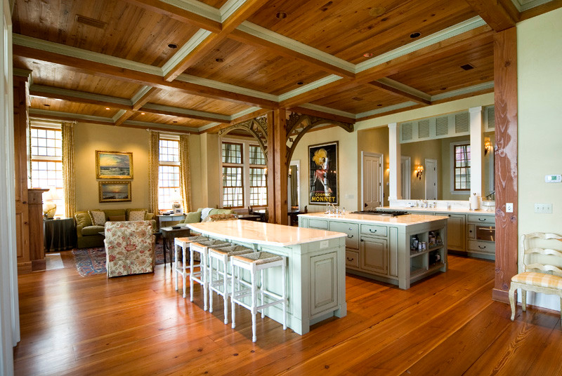 Example of an eclectic kitchen design in Atlanta
