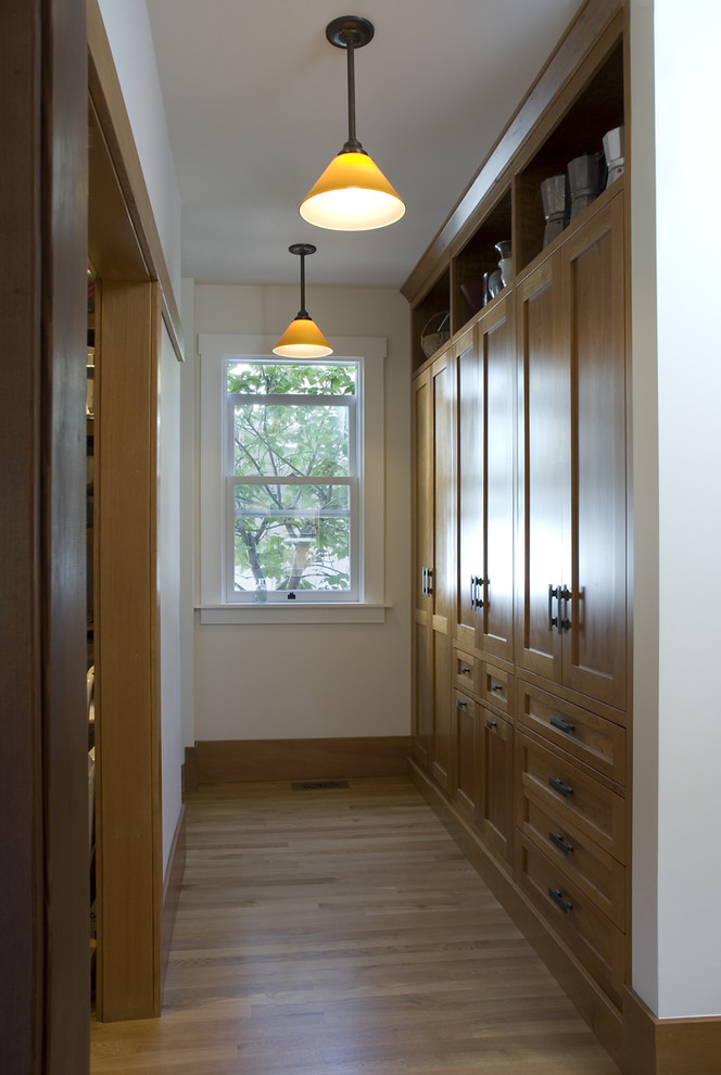 Hallway Pantry Modern Kitchen San Francisco by Jack Backus