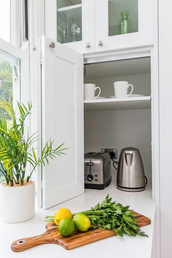 Hamptons Style Kitchen in Yeronga Kitchen Brisbane by Mivis Joinery Houzz