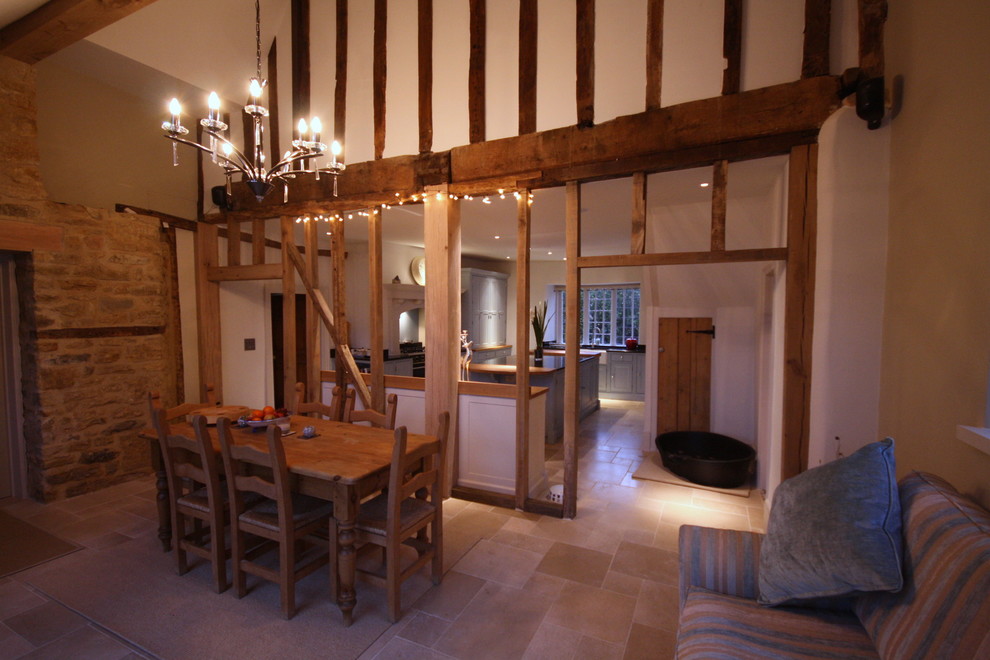 Inspiration for a traditional kitchen in Oxfordshire.