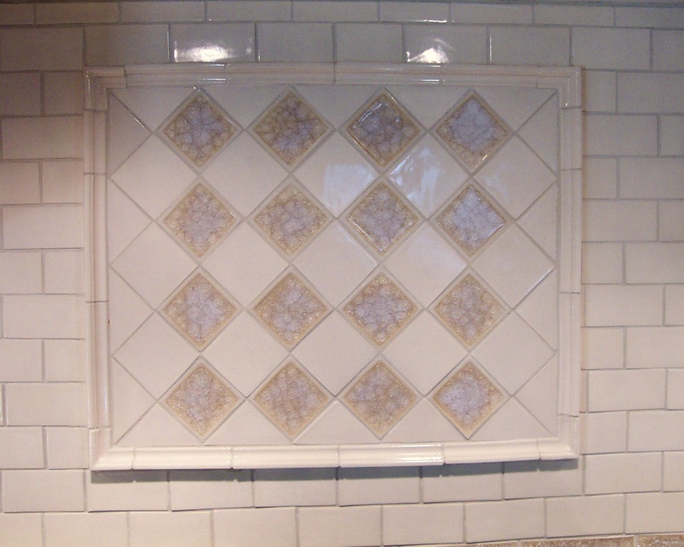 Handmade Tile Backsplash - Traditional - Kitchen - New York - by ...