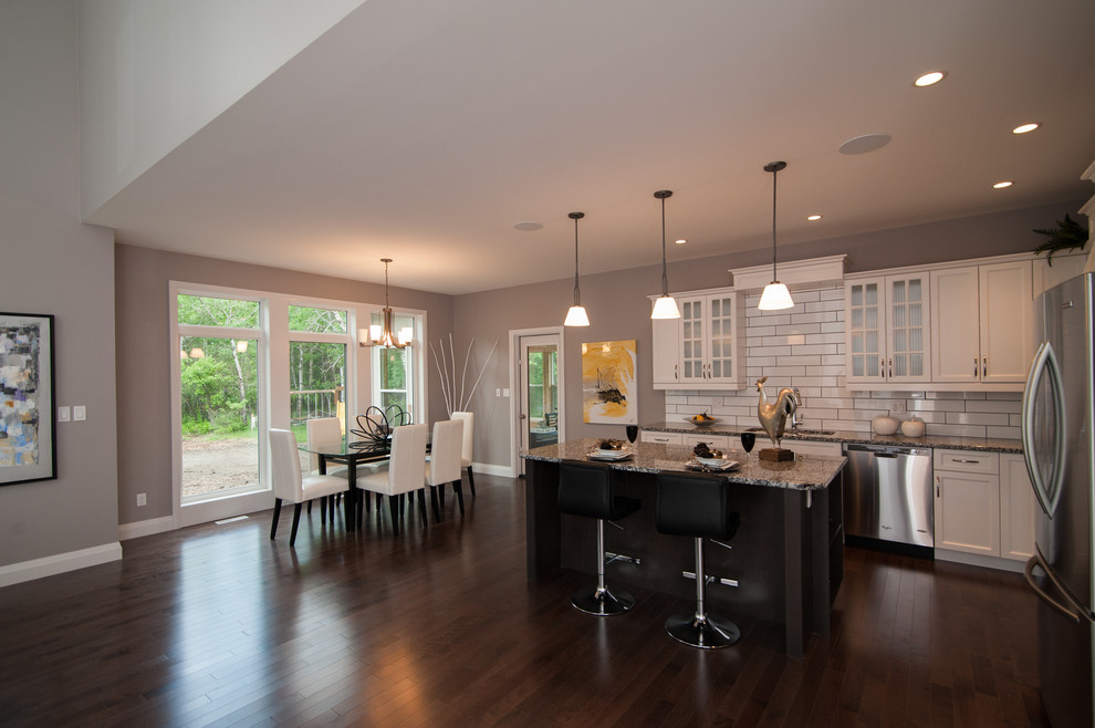 Haney House Transitional Kitchen Other by Alair Homes Winnipeg