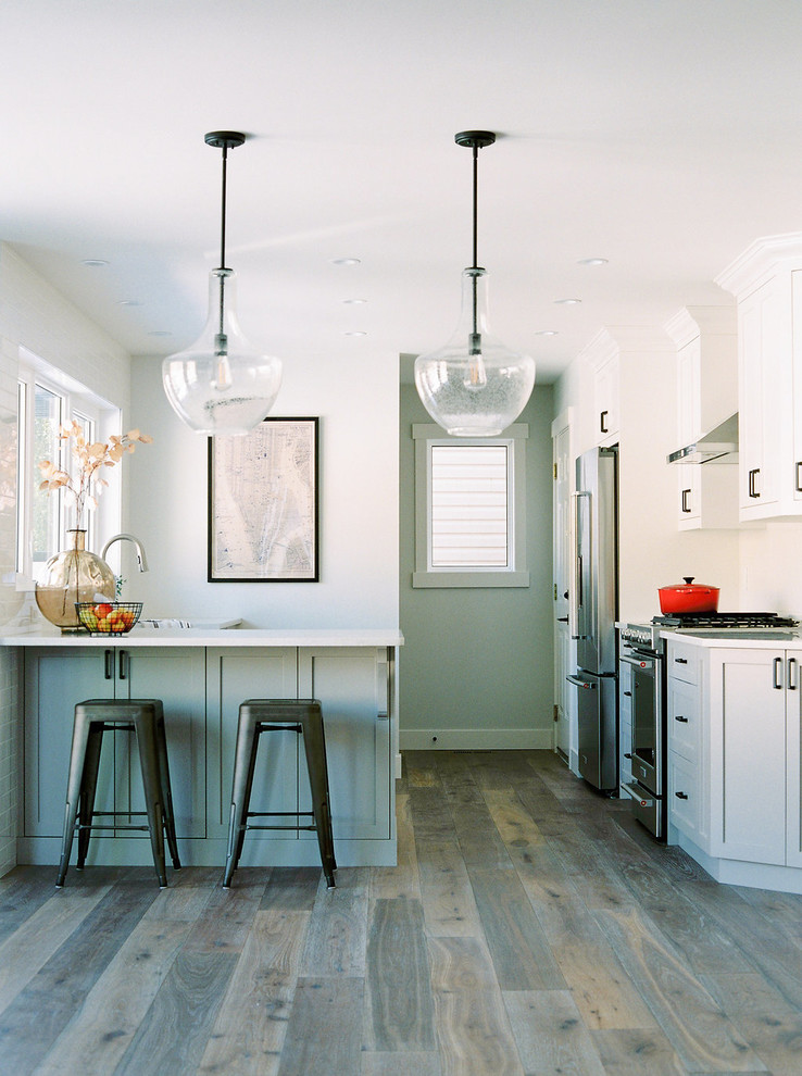 Hanson Ranch Overhaul (full renovation) Farmhouse Kitchen Calgary