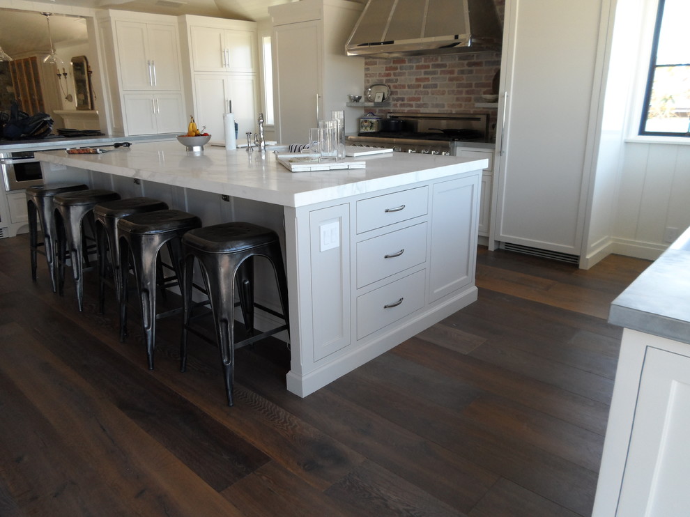 Hardwood Flooring - Transitional - Kitchen - Orange County ...