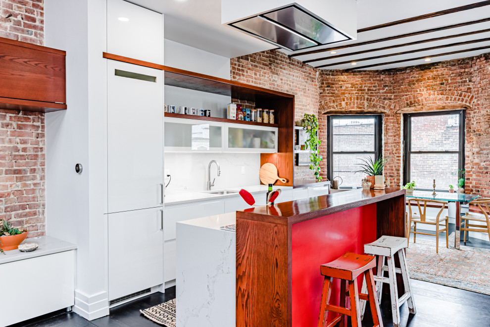 Photo of an urban kitchen in New York.