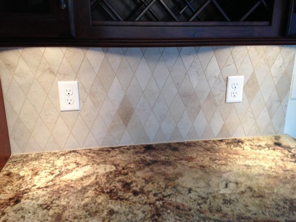 Harlequin Backsplash Houzz