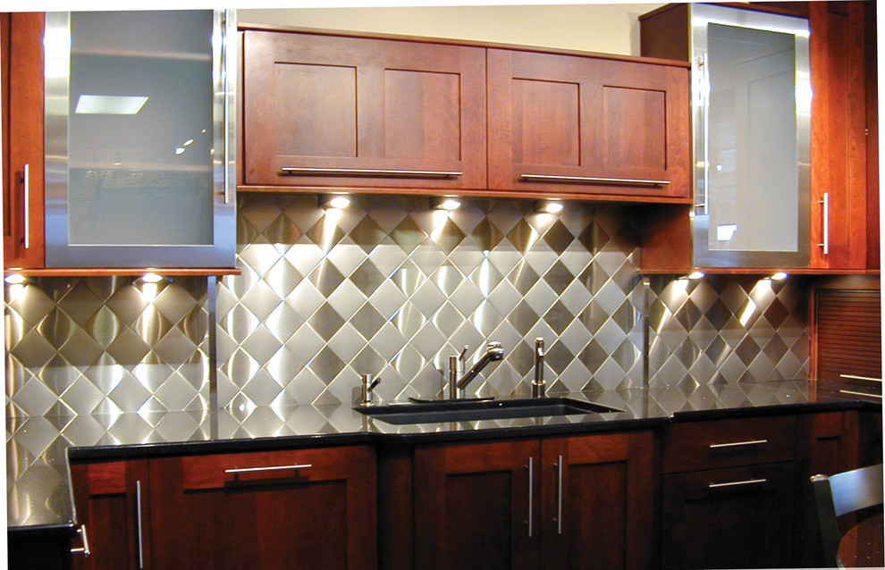 Harlequin Kitchen Backsplash Project Contemporary Kitchen Raleigh