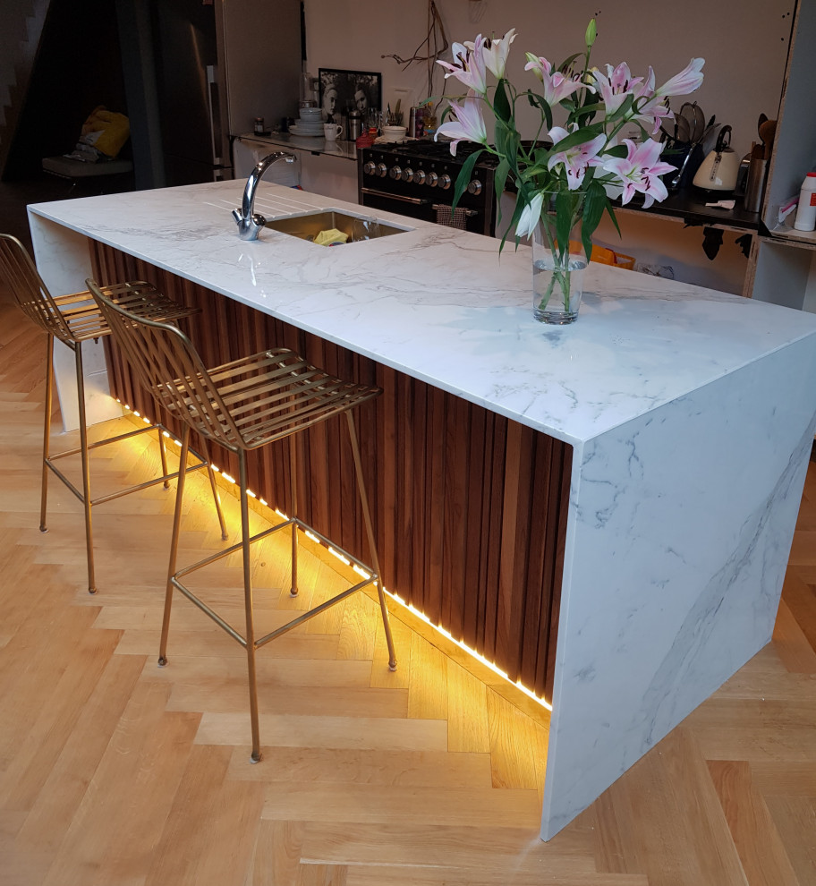 Harlesden Gardens Modern Kitchen London by Leith Furniture Houzz