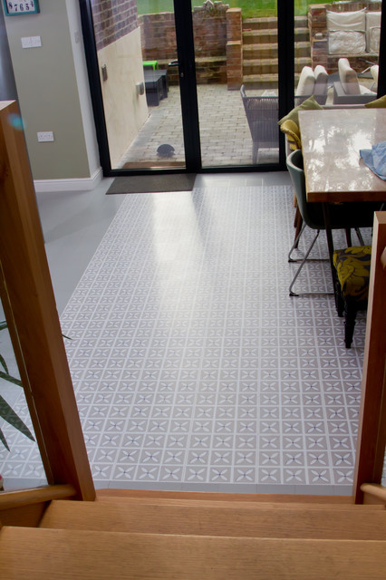 Harvey Maria Flooring in a Kitchen Cellar Conversion