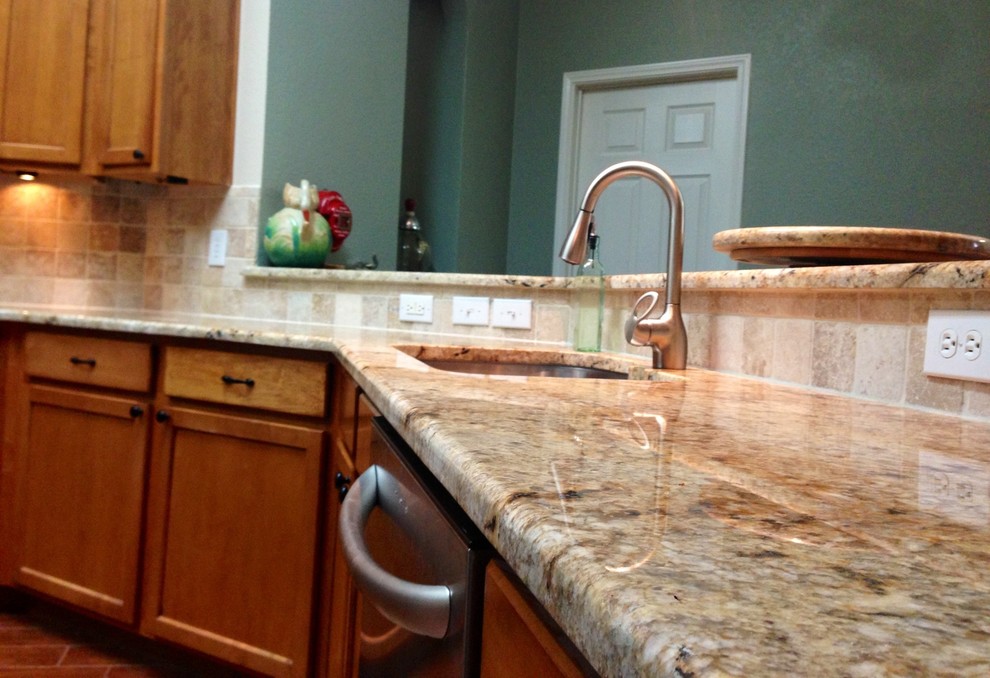 Hawaii Traditional Kitchen Dallas by GRANITEZONE Houzz