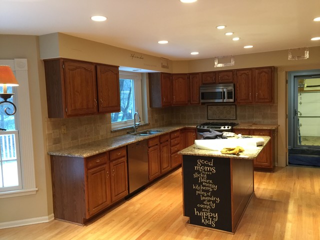 Hawthorn Woods Kitchen Before Remodel Transitional Kitchen Chicago By Creative Homes Lake Zurich Il